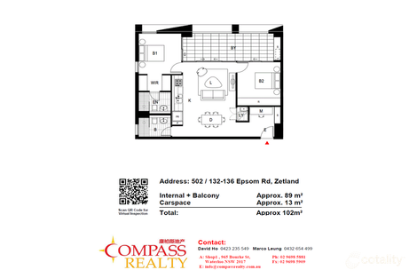 Property photo of 502/132-136 Epsom Road Zetland NSW 2017