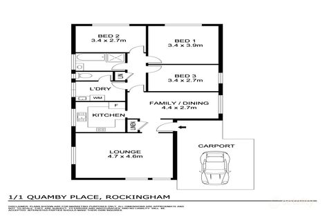 Property photo of 1/1 Quamby Place Rockingham WA 6168