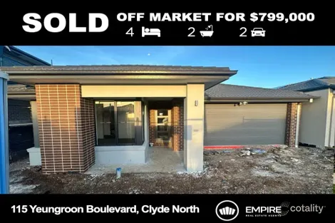 115 Yeungroon Bvd, Clyde North, VIC 3978