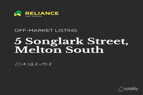 5 Songlark St, Melton South, VIC 3338