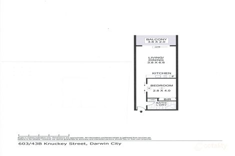 603/43b Knuckey St, Darwin City, NT 0800