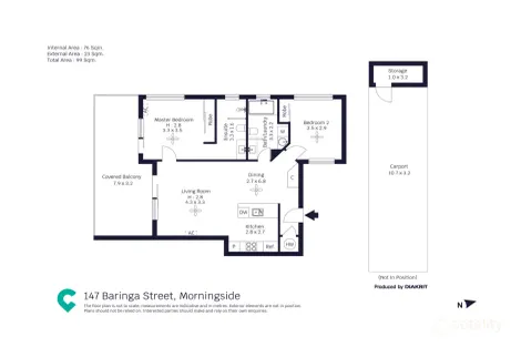 Property photo of 9/147 Baringa Street Morningside QLD 4170