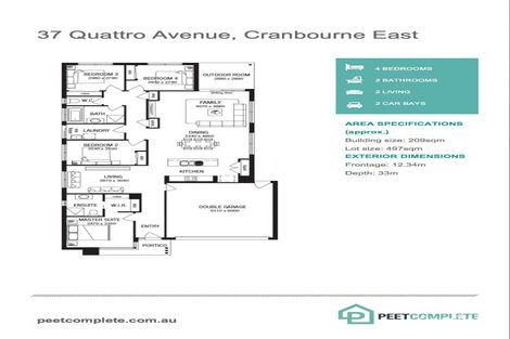 Property photo of 37 Quattro Avenue Cranbourne East VIC 3977