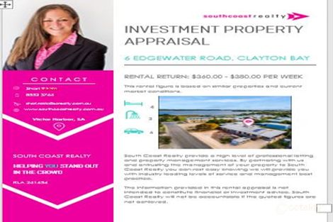 6 Edgewater Rd, Clayton Bay, SA 5256