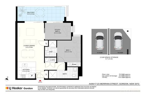 Property photo of 406/17-23 Merriwa Street Gordon NSW 2072