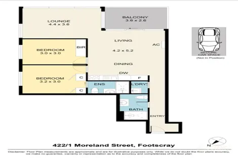 Property photo of 422/1 Moreland Street Footscray VIC 3011