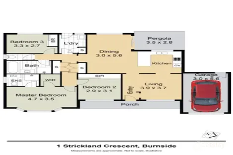 Property photo of 1 Strickland Crescent Burnside VIC 3023