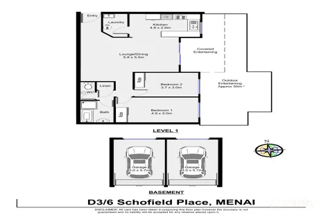 Property photo of 3D/6 Schofield Place Menai NSW 2234