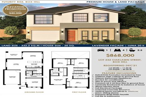 Lot 628 Bluegate St, Box Hill, NSW 2765