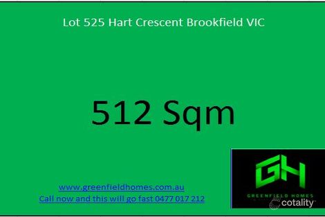Lot 525- Hart Cres, Brookfield, VIC 3338