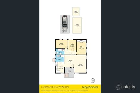 4 Roebuck Cres, Willmot, NSW 2770