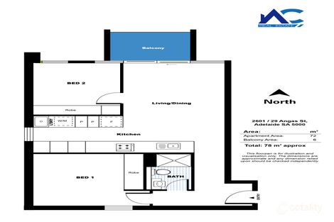 2601/29 Angas St, Adelaide, SA 5000