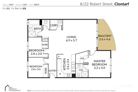 Property photo of 8/22 Robert Street Clontarf QLD 4019