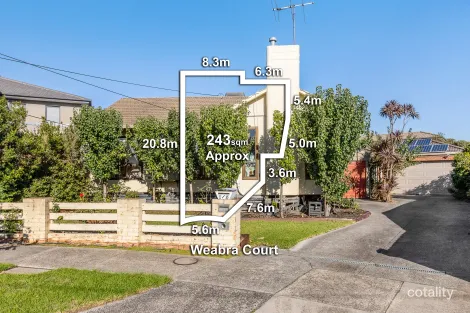 Property photo of 1/5 Weabra Court Chadstone VIC 3148