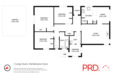 Property photo of 1 Long Court Herdsmans Cove TAS 7030