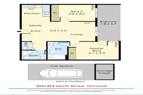 Property photo of 205/494 North Road Ormond VIC 3204