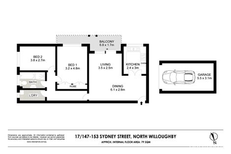 Property photo of 17/147-153 Sydney Street North Willoughby NSW 2068