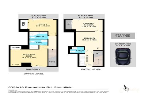 605a/7 Hilts Rd, Strathfield, NSW 2135