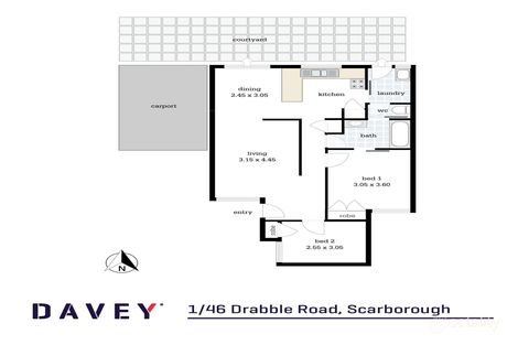 Property photo of 1/46 Drabble Road Scarborough WA 6019