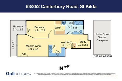 53/352 Canterbury Rd, St Kilda, VIC 3182