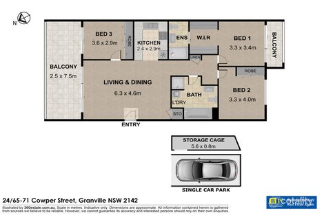 Property photo of 24/71 Cowper Street Granville NSW 2142