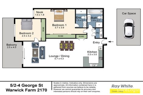 Property photo of 5/2-4 George Street Warwick Farm NSW 2170