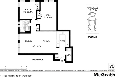 Property photo of 46/189-195 Phillip Street Waterloo NSW 2017