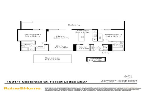 Property photo of 1501/1 Scotsman Street Forest Lodge NSW 2037