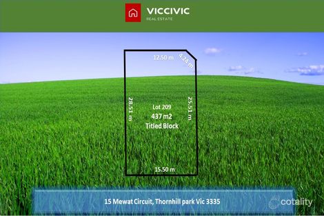 15 Mewat Cct, Thornhill Park, VIC 3335