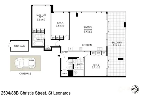 2504/88b Christie St, St Leonards, NSW 2065