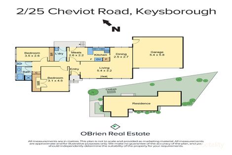 Property photo of 2/25 Cheviot Road Keysborough VIC 3173