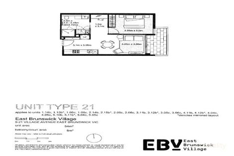 312/9 Village Ave, Brunswick East, VIC 3057