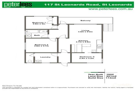 Property photo of 177 St Leonards Road St Leonards TAS 7250