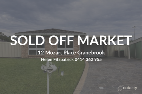 Property photo of 12 Mozart Place Cranebrook NSW 2749