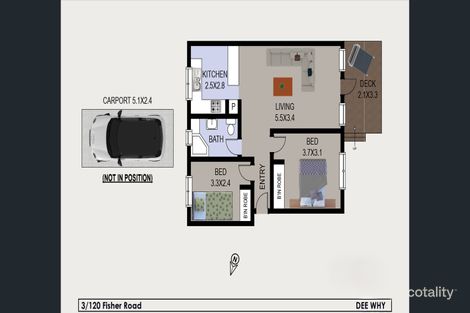 Property photo of 3/120 Fisher Road Dee Why NSW 2099