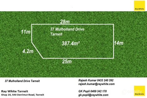 Property photo of 37 Mulholland Drive Tarneit VIC 3029