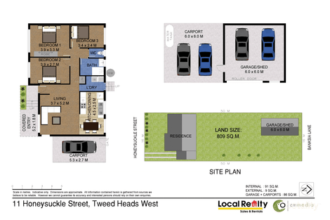 11 Honeysuckle St, Tweed Heads West, NSW 2485