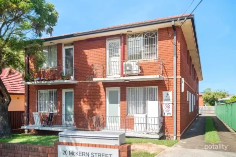 Property photo of 1/20 McKern Street Campsie NSW 2194