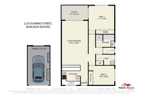 Property photo of 2/20 Sunbird Street Burleigh Waters QLD 4220