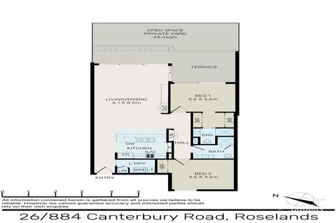 Property photo of 26/884 Canterbury Road Roselands NSW 2196