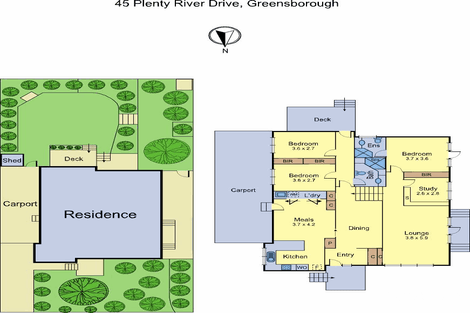 Property photo of 45 Plenty River Drive Greensborough VIC 3088