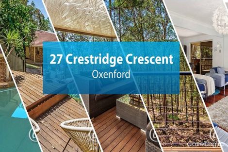 Property photo of 27 Crestridge Crescent Oxenford QLD 4210