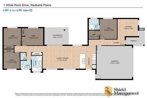 Property photo of 1 White Rock Drive Redbank Plains QLD 4301