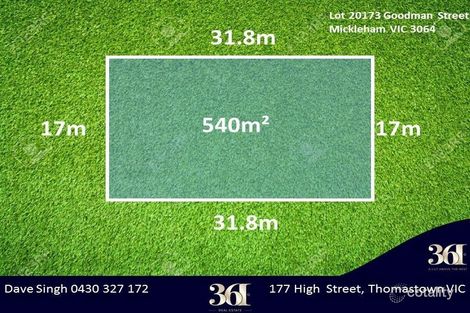 Lot 20173 Goodman Ave, Kalkallo, VIC 3064