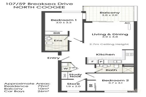 Property photo of 107/59 Breaksea Drive North Coogee WA 6163