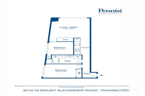 Property photo of 2010/18 Mt Alexander Road Travancore VIC 3032