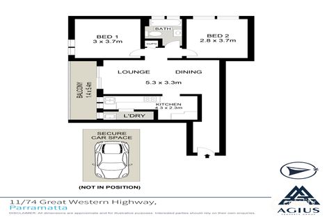Property photo of 11/74 Great Western Highway Parramatta NSW 2150