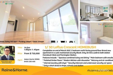 Property photo of 1/50 Loftus Crescent Homebush NSW 2140