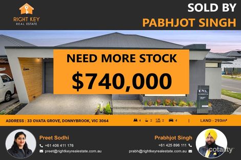 33 Ovata Gr, Donnybrook, VIC 3064