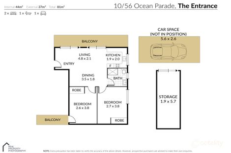 Property photo of 10/56-58 Ocean Parade The Entrance NSW 2261